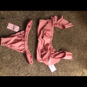 NWT pink bikini